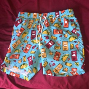 Pacsun Taco Bell shorts